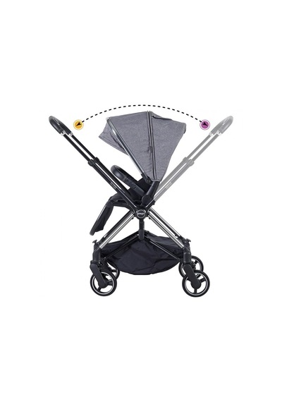 Prego 2066 Mios Travel Bebek Arabası Kahverengi