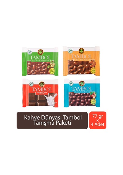 Kahve Dünyası Tambol Tanışma Paketi 77gr X 4 Adet