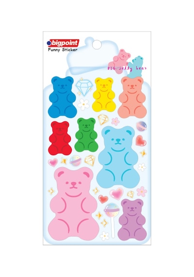 Bigpoint Sticker Büyük Jole Ayıları X 15 Adet