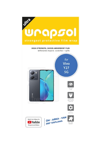 Vivo Y27 5g 360 Derece Full Body Tam Kaplama Poliüretan Film