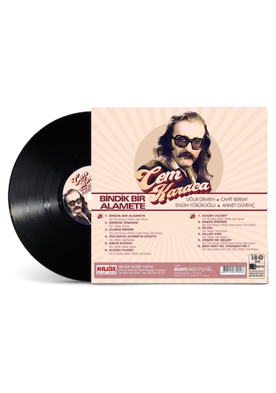 Cem Karaca Bindik Bir Alamete LP Plak