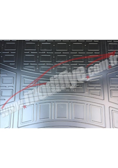 Mercedes C Seri W205 2014-2021 3d Extra Kauçuk Bagaj Havuzu