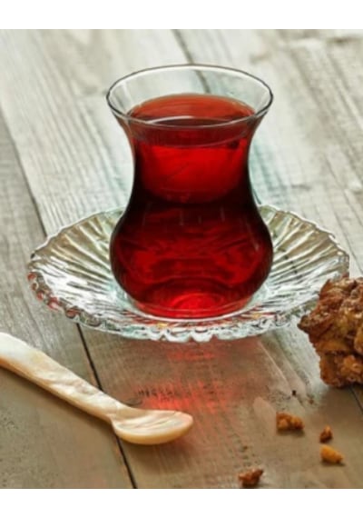 Paşabahçe Aurora 12 Parça Çay Takımı Şeffaf