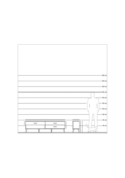 Arges Tv Ünitesi 3 Çekmeceli 176x30x51 Aytaşı-çam/antrasit Atlas Çam/antrasıt Arges Tv Ünitesi 3 Çekmeceli 176x30x51 Aytaşı-çam/antrasit Atlas Çam/antrasıt