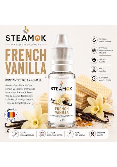 Steamok French Vanilla Aroma