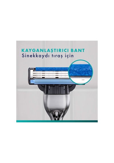 Mach3 Tıraş Makinesi Kartuş Yedekleri Erkekler İçin, 3-bıçaklı Yedekler X2"