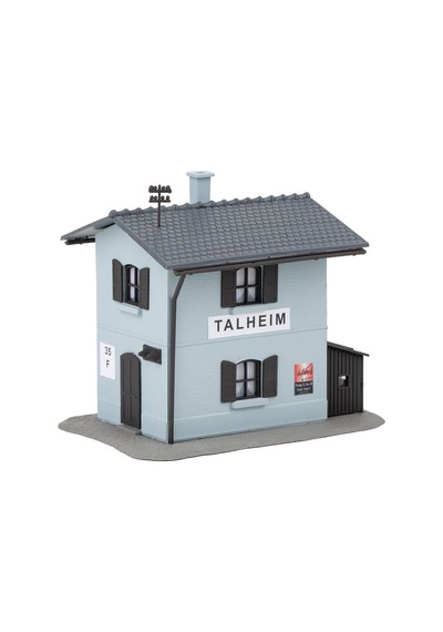 Faller 190141 1/87 Ölçek, Hemzemin Geçit Ve Müştemilatı Seti, Plastik Model Kiti
