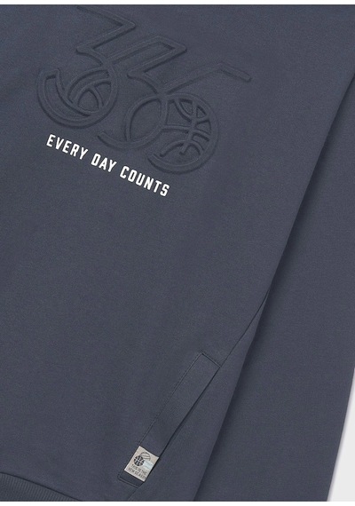 Mayoral Erkek Çocuk Kapüşonlu Sweatshirt 7401 Lacivert