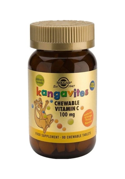 Solgar Kangavites Chewable Vitamin C 100 Mg 90 Tablet