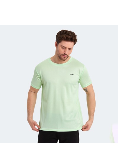 Slazenger ODALIS I Erkek  Yeşil Tişört