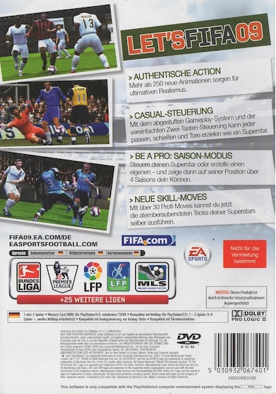 Fıfa 09 Playstation 2 Cd Oyun Teşhir