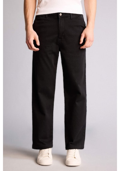 Defacto Yumuşak Dokulu Wide Leg Jean Pantolon H2880ax26spnm40 Siyah-nm40