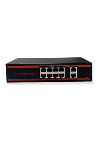 8 Port  10-100 Mbps PoE Switch