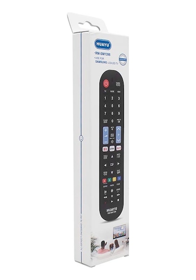Huayu Kl Samsung Uyumlu  Rm-sm1398 Netflıx-prıme Vıdeo Tuşlu Unıversal Lcd Led Tv Kumanda