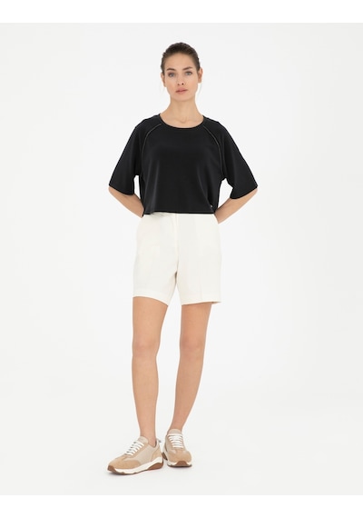 Pierre Cardin Kadın Siyah Sweatshirt 50284069-vr046 Siyah