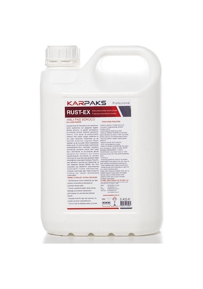 Karpaks Rust-ex Pas Sökücü 5 Kg Şampuan