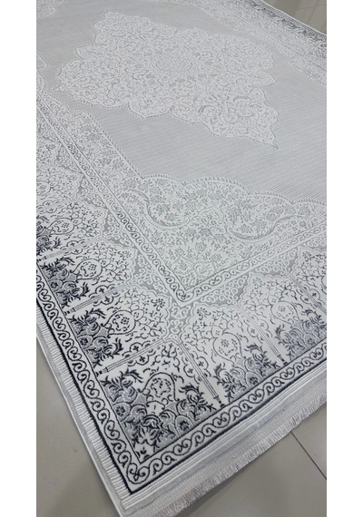 Safyün Halı Kadife Kf505 Gri 200 X 290 Renkli