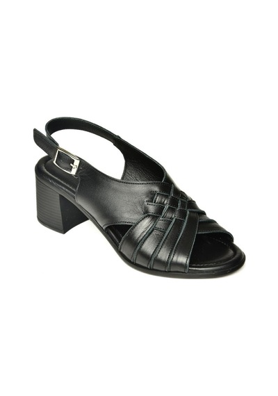 Fox Shoes P555453803 Siyah Hakiki Deri Kalın Topuklu Kadın Sandalet Siyah-hakiki Deri Siyah Fox Shoes P555453803 Siyah Hakiki Deri Kalın Topuklu Kadın Sandalet Siyah-hakiki Deri Siyah