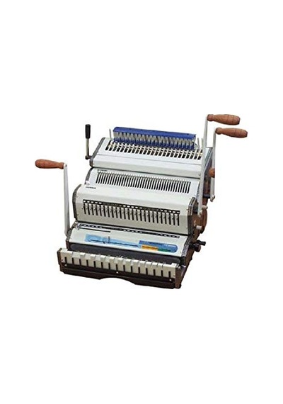 4024 Combo Cilt Makinesi, Beyaz/metalik