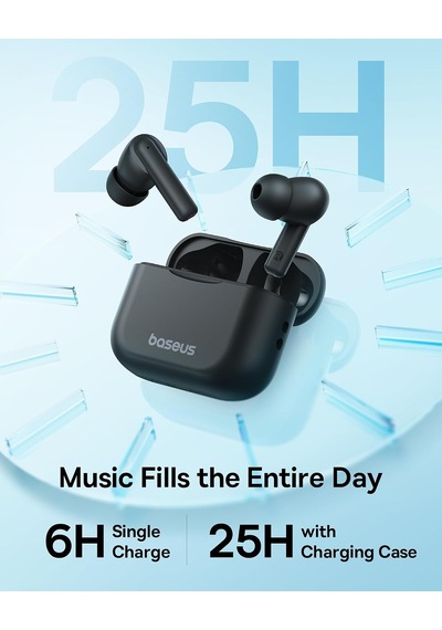 Lexroo Bowie E17 True Kablosuz Bluetooth Kulaklık, Siyah Kulaklıklar
