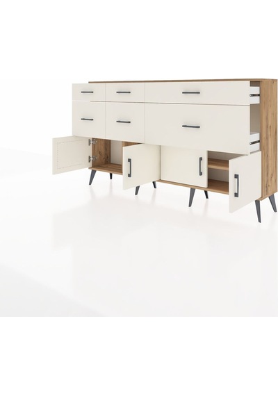 Arges Konsol Tek Raflı 6 Çekmeceli 4 Kapaklı 176x30x99 Çam-aytaşı Aytası - Atlas Çam Arges Konsol Tek Raflı 6 Çekmeceli 4 Kapaklı 176x30x99 Çam-aytaşı Aytası - Atlas Çam