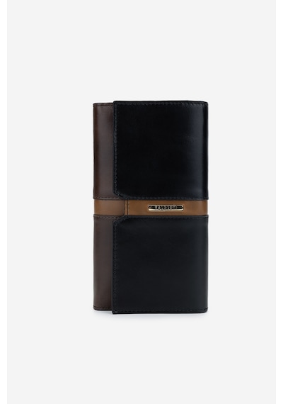 Valmenti Unisex Siyah Hakiki Deri Cüzdan 301 Ceku Cuzdan Y24 Syh/khv Ck Siyah