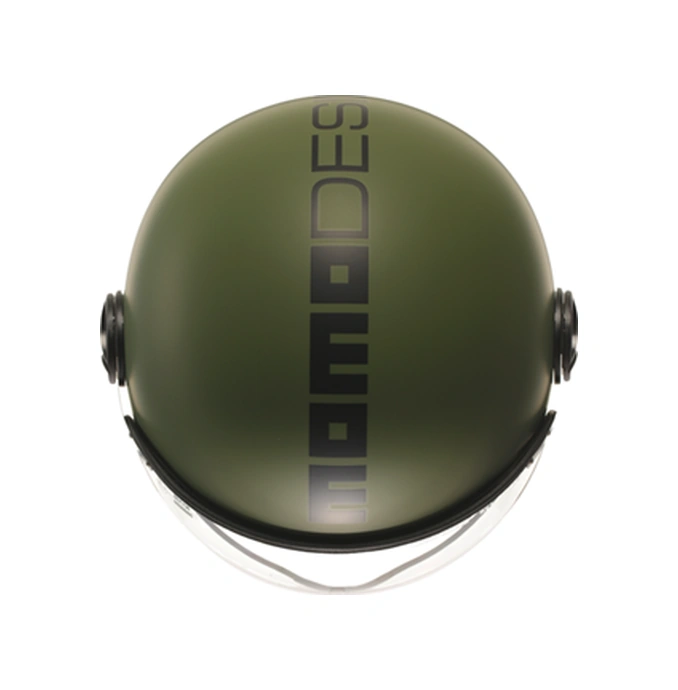MomoDesign FGTR Classıc Mono Açık Kask Mat Yeşil Siyah