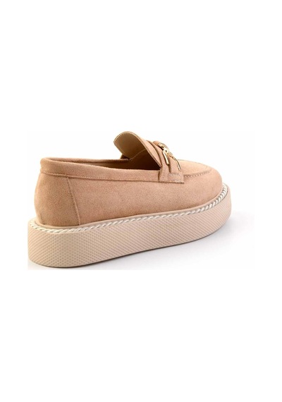 Bambi Camel Kadın Loafer Ayakkabı K01192180002 Camel