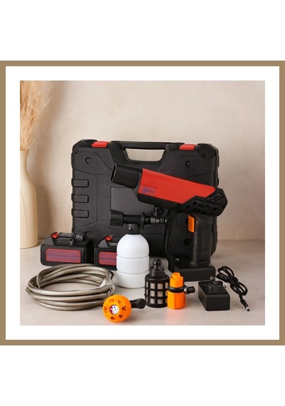 Kahveci.store Şarjlı Araç Yıkama Makinesi 135w 19000rpm 21v 12000mah 22