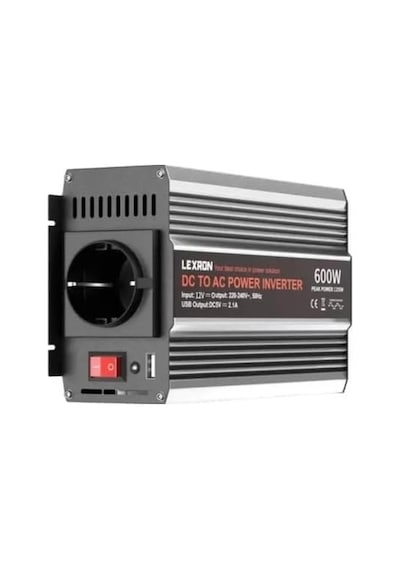 Tr 600w 12v Modifiye Sinüs İnverter, Usb Çıkışlı, 220v Ac Çıkış, 1200w Demeraj Gücü Genel