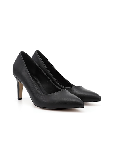 Gönderi(R) Gönderi R Siyah Sivri Burun İnce Ökçe Topuklu Stiletto Siyah