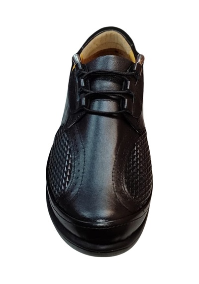 Riverland Z-57 Kadın Siyah Bağlı Ortopedik Casual Ayakkabı-siyah Siyah