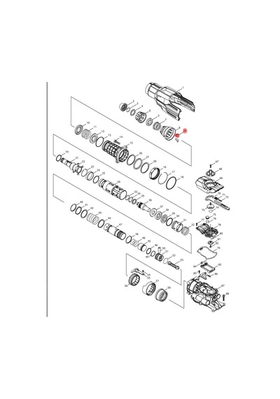 Makita HR5212C Kama Ürün Kodu 310178-4