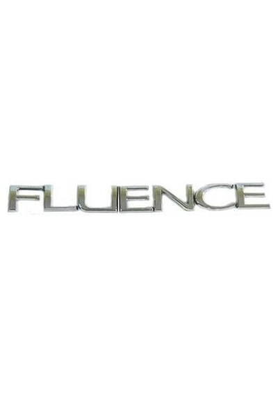 Yazı "fluence" Bagaj Renault Fluence 1 Ad
