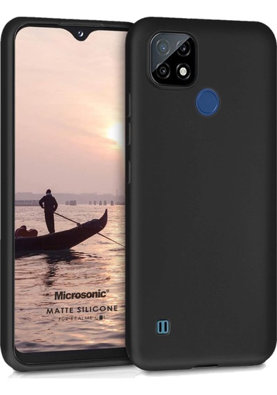 Microsonic Matte Silicone Realme C21 Kılıf