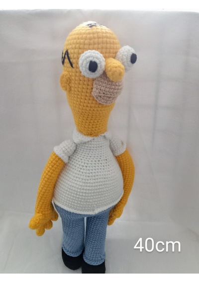 Amigurumi Simpson Baba Oyuncak