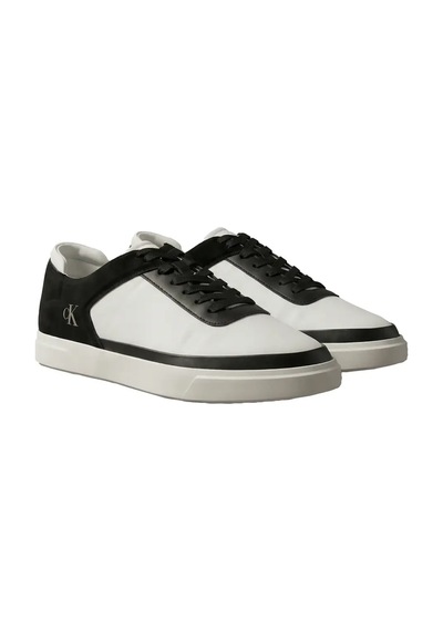 Calvin Klein Low Prof Cup Oxf Lac, 0gm Beyaz Erkek Spor Ayakkabı & Sneaker