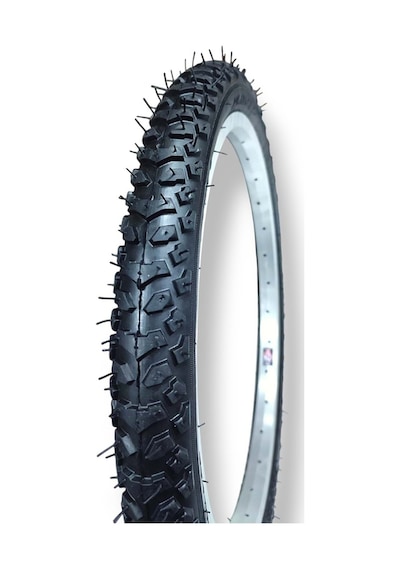 16 Jant Bisiklet Lastik Seti 2 Dış Lastik + 2 İç Lastik Şambrel Kalın Dişli 16x1.75