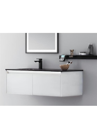 Orka Lisbon 110 Alt Modül + Lavabo Mat Beyaz Diğer Orka Lisbon 110 Alt Modül + Lavabo Mat Beyaz Diğer