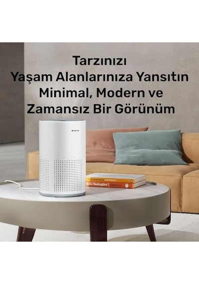 Ihome Arp1 -aktif Karbon Filtreli 100m3 H Işıklı Ultra Sessiz Air Purifier Hava Temizleyici Diğer