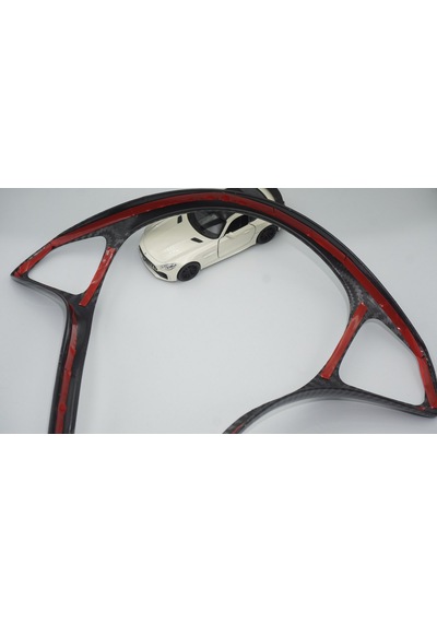 Dk Tuning Mercedes Benz Direksiyon Gerçek Karbon Fiber 3m Trim Ka