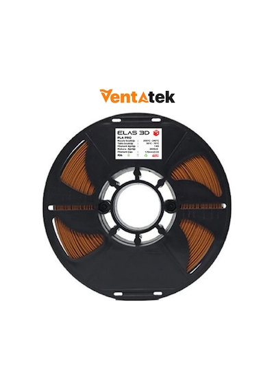Elas 3d Kahverengi Pla Pro Filament - 1.75mm - 1 Kg