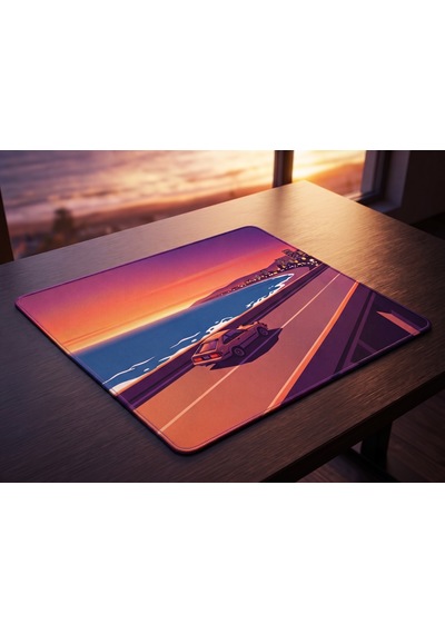 Oryn Night Drive / Edition 50x50cm Gaming Mousepad - 3mm Kalınlık 001