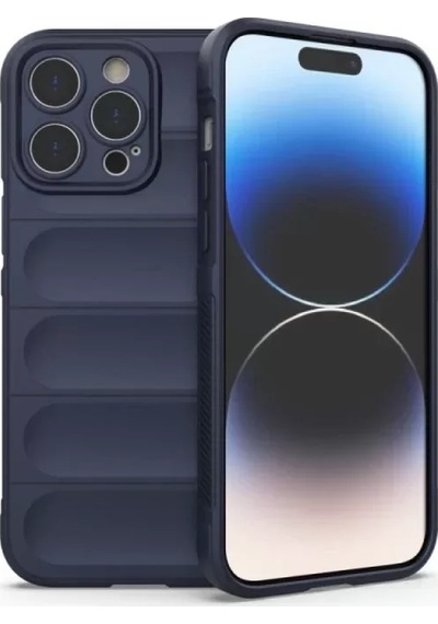 Newface Apple İphone 16 Pro Kılıf Optimum Silikon - Lacivert