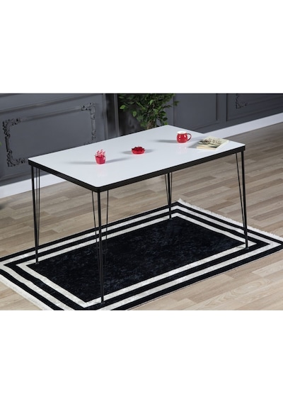 Avvio Arya 4 Kişilik 80x120 Yemek Masası Takımı-mutfak Masası Takımı- Düz Beyaz Oval Kenar Beyaz Avvio Arya 4 Kişilik 80x120 Yemek Masası Takımı-mutfak Masası Takımı- Düz Beyaz Oval Kenar Beyaz