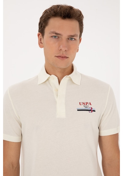 U.S. Polo Assn. U.s. Polo Assn. Erkek Krem Tişört 50324803-vr071