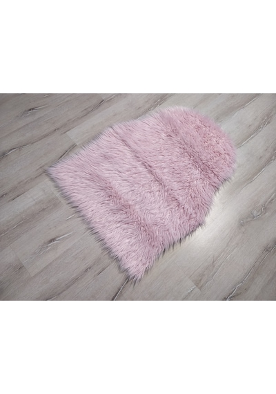 Yamalıhome Peluş Halı Apost Pembe 75x100cm Post Halı