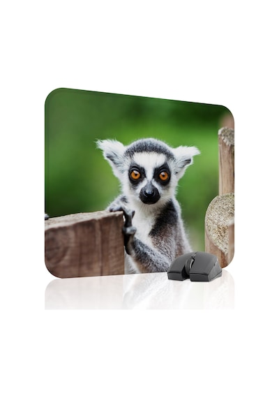 Lemur Kaymaz Dikişli Kauçuk Oyuncu Mousepad V2 - 48x40 Xl Gaming Mouse Pad Fare Altlığı