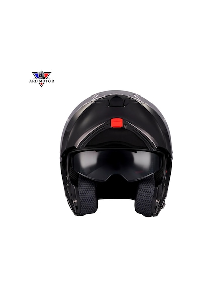 Mt Helmets Genesıs Sv Pure A1 Parlak Sıyah Çene Açılır Kask Siyah