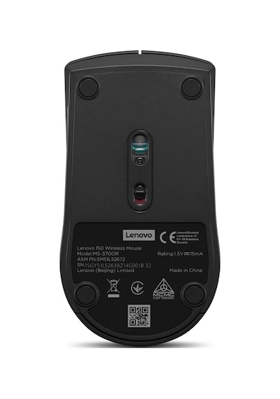 Lenovo 150 Wireless Kablosuz Mouse - Siyah Gy51l52638 -